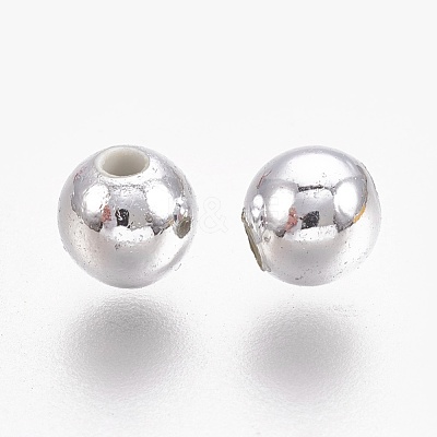 ABS Plastic Beads KY-G007-6mm-S-1