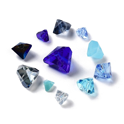 Opaque & Transparent Glass Beads GLAA-G109-01J-1