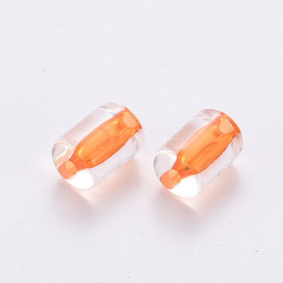 Transparent Acrylic Beads TACR-S154-17A-84-1