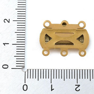 304 Stainless Steel Box Clasps STAS-M084-02A-G-1