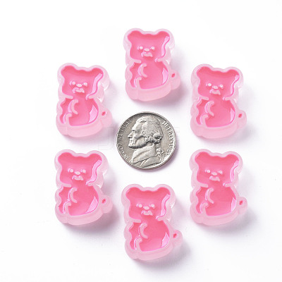 Transparent Acrylic Beads MACR-S374-07B-06-1