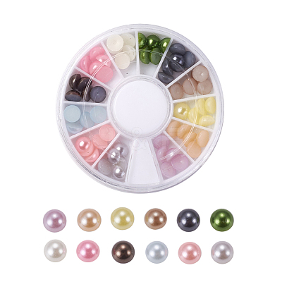 ABS Plastic Cabochons OACR-X0006-09-6mm-1