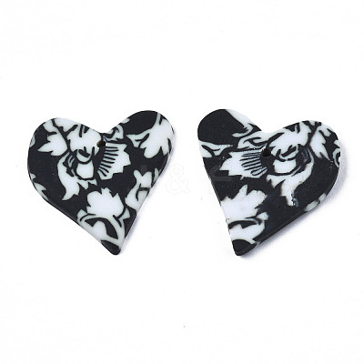 Handmade Polymer Clay Pendants CLAY-N010-045B-1