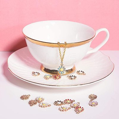 Alloy Enamel Pendants PALLOY-PH0005-67-1