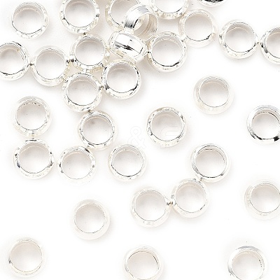 Brass Crimp Beads KK-S509-01S-1
