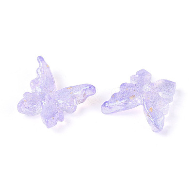 Baking Paint Glass Beads DGLA-T004-04I-1