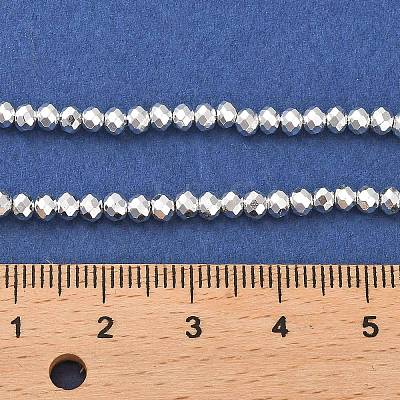 Electroplate Glass Beads Strands EGLA-D030-15A-06-1