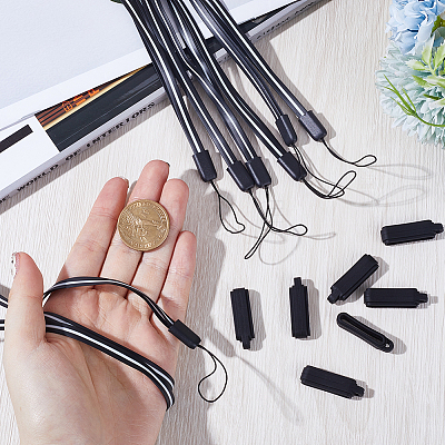 DIY Anti-lost Electronic Stylus & Lighter Pendant Necklace Making Kit AJEW-GF0007-88-1