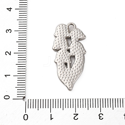 Alloy Enamel Pendants PALLOY-R162-13P-01-1
