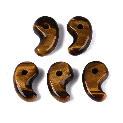 Natural Tiger Eye Pendants G-S294-07B-11-1