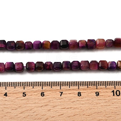 Natural Tiger Eye Beads Strands G-F797-A16-01A-1