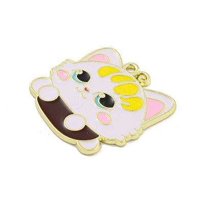 Cartoon Alloy Enamel Pendants ENAM-Z015-04G-01-1