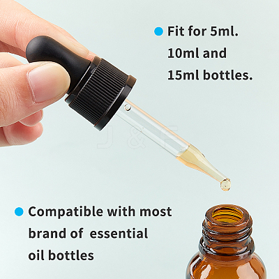 Glass Teardrop Set Transfer Graduated Pipettes TOOL-PH0001-08-1