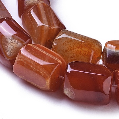 Natural Agate Beads Strands G-L542-B02-1