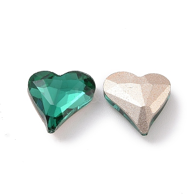 Glass Rhinestone Cabochons GGLA-P002-09A-06-1