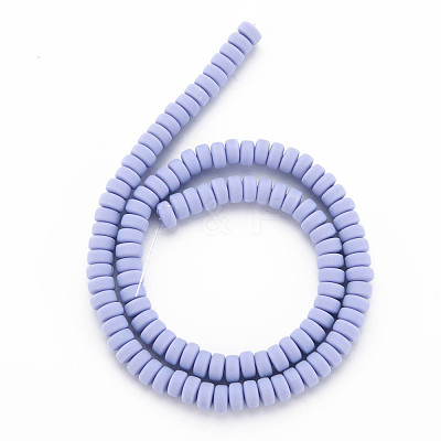 Handmade Polymer Clay Beads Strands CLAY-N008-51-1