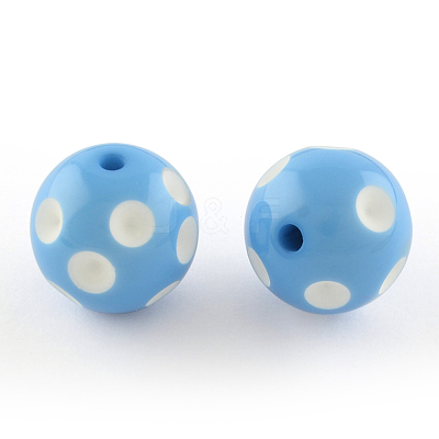 Chunky Bubblegum Acrylic Beads SACR-S146-20mm-01-1