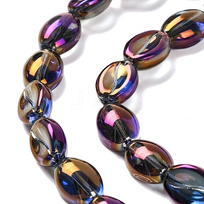 Electroplate Glass Beads Strands EGLA-B005-01A-FR03-1