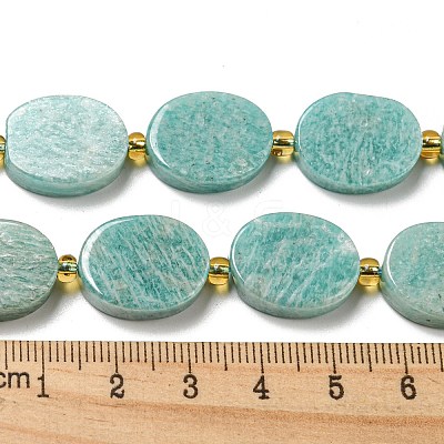 Natural Amazonite Beads Strands G-G072-C02-01-1