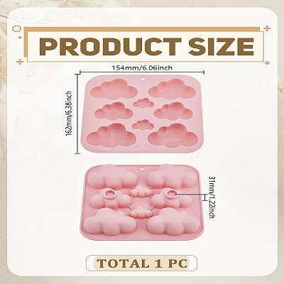 1Pc DIY Food Grade Silicone Molds AJEW-LP0002-75A-1