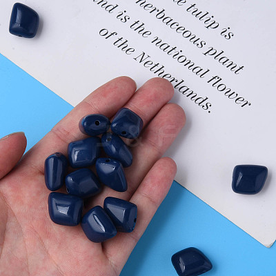 Opaque Acrylic Beads MACR-S373-15A-A06-1