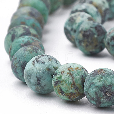 Natural African Turquoise(Jasper) Beads Strands X-G-T106-204-1