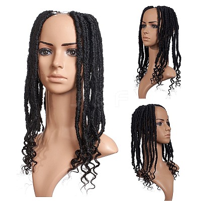 Curly Faux Locs Crochet Hair LS-OHAR-G005-12B-1