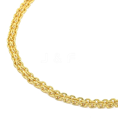 Rack Plating Brass Bracelets BJEW-B106-11G-1