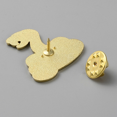 Animal Enamel Pins LS-JEWB-WH0039-03G-G-1