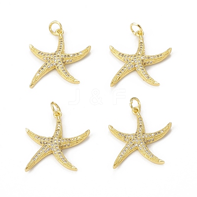 Brass Micro Pave Cubic Zirconia Pendants KK-E068-VB308-1