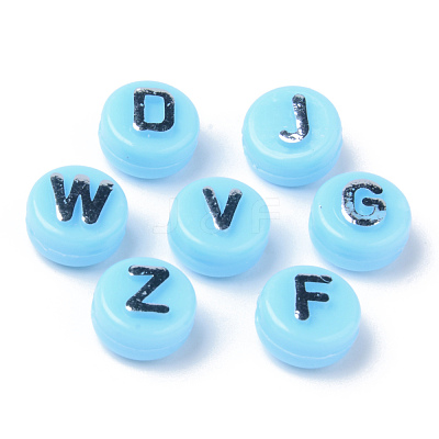 Opaque Acrylic Beads MACR-S273-49A-1