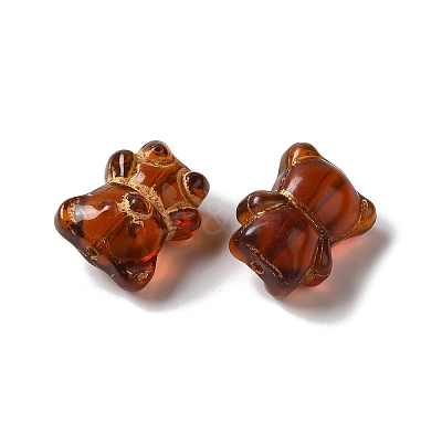 Transparent Lampwork Beads LAMP-P065-06A-02-1