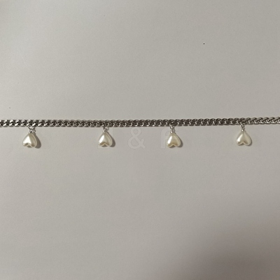 304 Stainless Steel Cuban Link Chain AJEW-PH00485-01-1