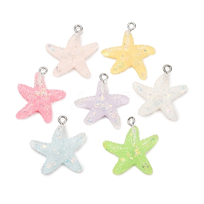 Transparent Resin Pendants RE-CBA8AEF-01-1