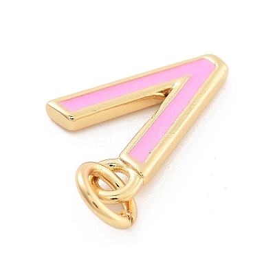 Rack Plating Brass Pendants KK-C065-02V-G-1