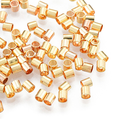 Brass Crimp Beads KK-N259-53-1