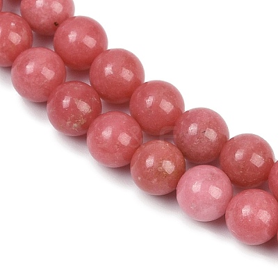 Natural Thulite Beads Strands G-Z044-A02-01-1