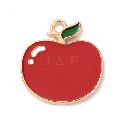 Alloy Enamel Pendants ENAM-CJC0010-23C-1