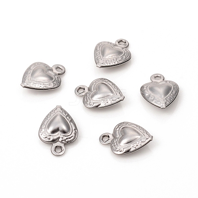 Non-Tarnish 304 Stainless Steel Charms STAS-L244-33P-1