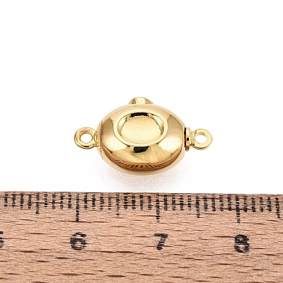 Brass Box Clasps KK-Q074-12G-1