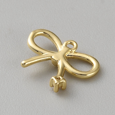 Brass Micro Pave Cubic Zirconia Pendants FIND-WH0817-162G-H-1