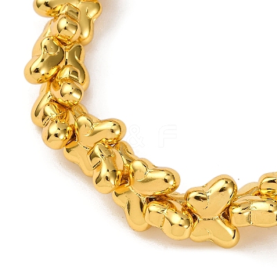 Electroplate Glass Beads Strands EGLA-H109-06F-1