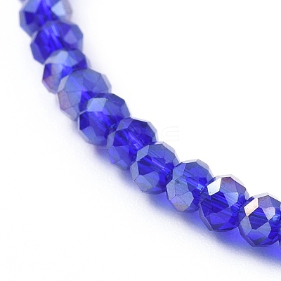 Faceted Glass Beaded Necklaces NJEW-JN02553-06-1