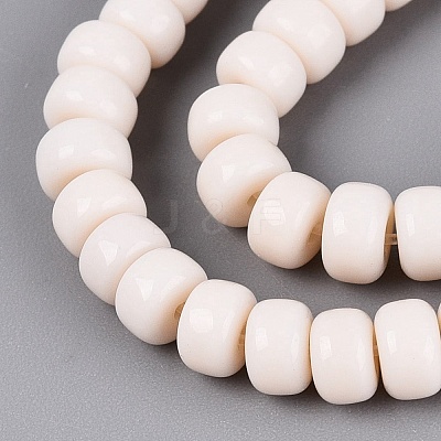 Opaque Glass Beads Strands GLAA-NH0002-B01-C13-1