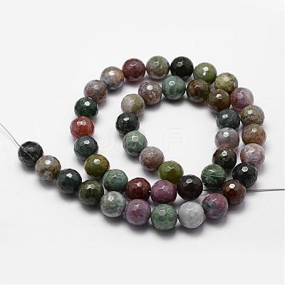 Natural Indian Agate Beads Strands G-D840-51-6mm-1