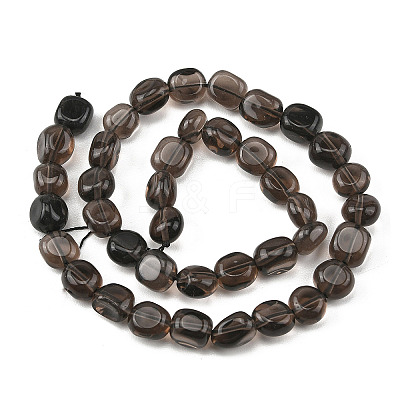 Natural Ice Obsidian Beads Strands G-P623-A01-02-1
