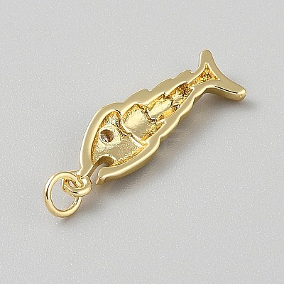 Brass Pendants KK-CJC0024-06D-1