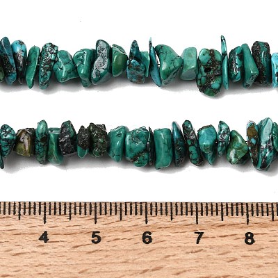 Natural HuBei Turquoise Bead Strands G-H345-A01-13-1