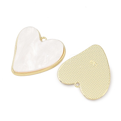 Valentine's Day Alloy with Acrylic Pendants AC-E003-11B-G01-1