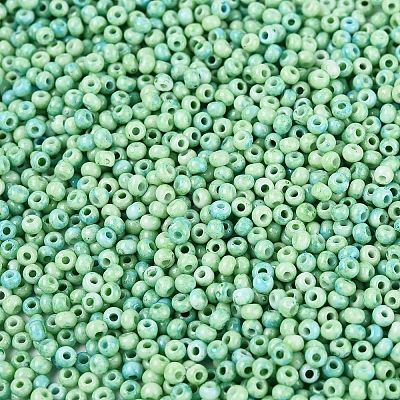 Picasso Glass Seed Beads GL-N001-01A-04-1